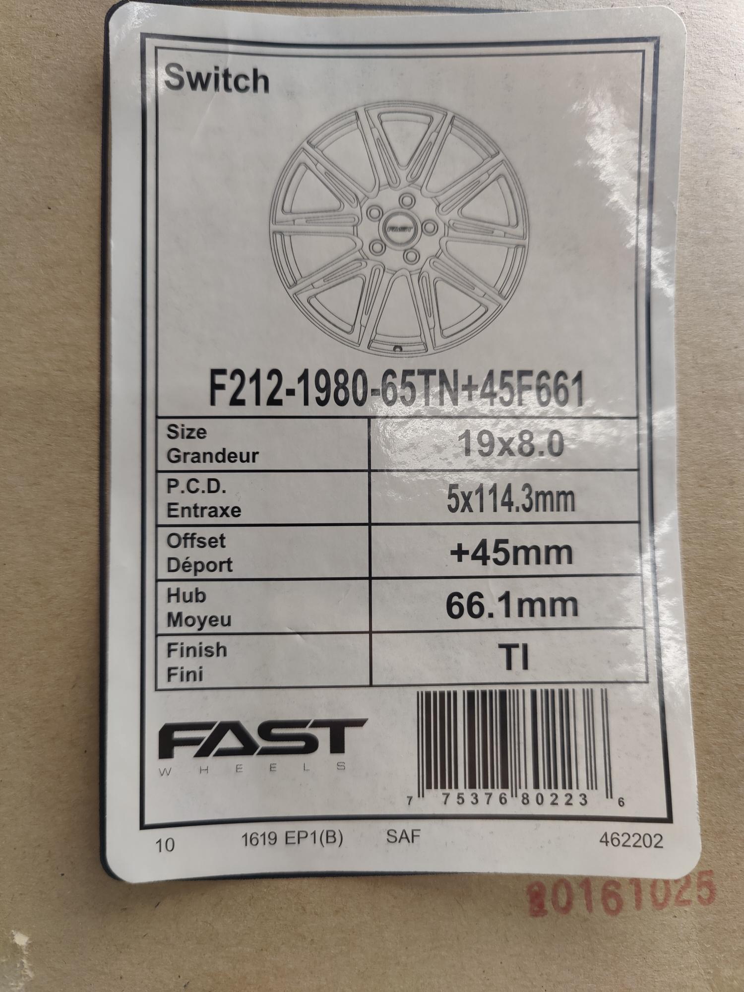 Roue Fast Switch
